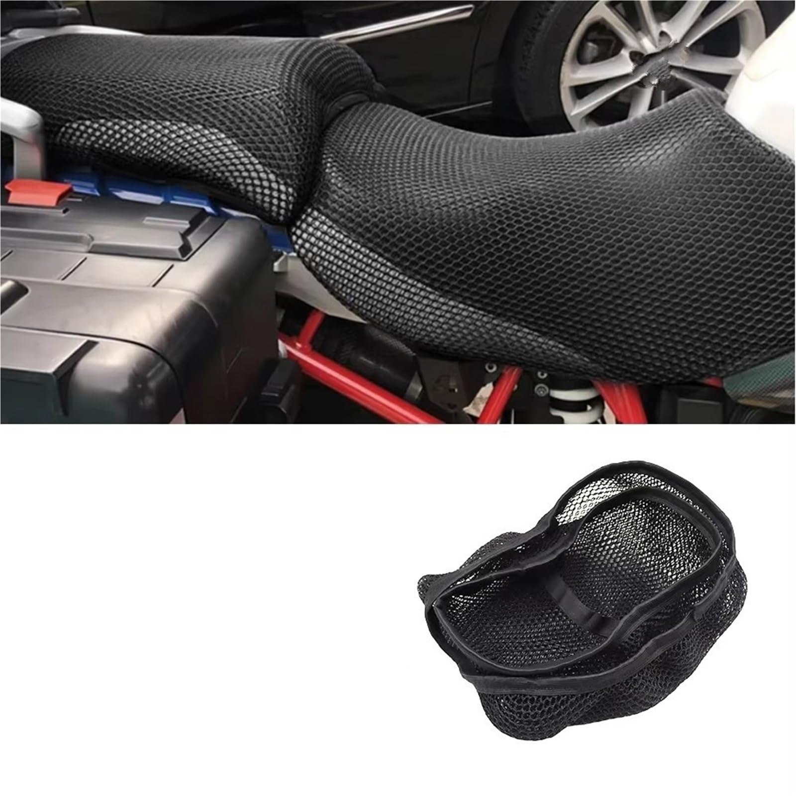 Moto Copri Sedili Per BMW R1200GS R1250GS LC Per Adventure 2018-2025 Coprisedile Per Moto Cuscino Di Protezione Traspirante Per L'isolamento Termico