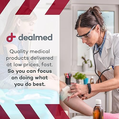 Miniatura 9 de Dealmed Apósito multitrauma de 10 x 30 pulgadas, almohadilla estéril de gran tamaño de emergencia, absorción superior, protección y relleno,