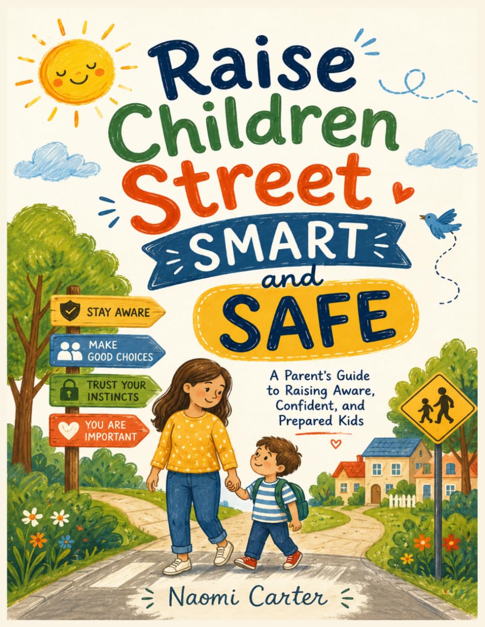 Raise Children Street Smart and Safe: Practical Parenting Strategies to build confident, safe, independent and emotional intelligent kids.