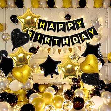Amazon 黒金のテーマの誕生日風船セット豪華ライトイルミネーションパーティ装飾用品光る Happy Birthday パーティー装飾 バースデー飾り スターライト灯串 誕生日サプライズ 豪華で大容量 空気入れ付き 男子も女子も適用されます 風船 バルーン おもちゃ Amazon 黒金のテーマの誕生日風船セット豪華ライトイルミネーションパーティ装飾用品光る Happy Birthday パーティー装飾 バースデー飾り スターライト灯串 誕生日サプライズ 豪華で大容量 空気入れ付き 男子も女子も適用されます 風船 バルーン おもちゃ