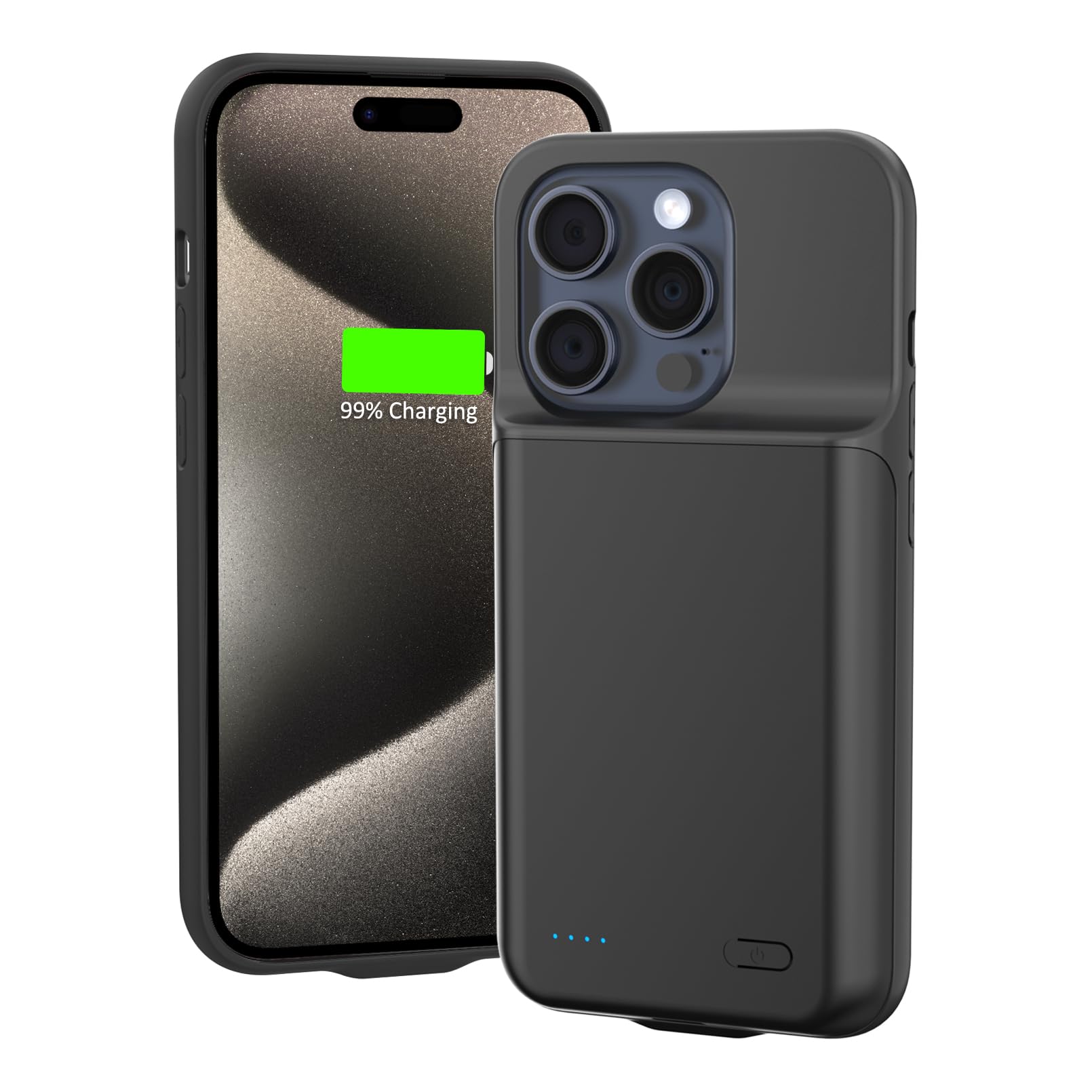 Amazon.com: DOKYW Charging Case for iPhone 15 Pro Max, Real