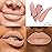 Depuplum Apricot Lipstick Matte for Women, Nude Long Lasting Lipstick Smudgeproof Liquid Lipsticks, Cruelty Free Lip Makeup (DM25 Latte Nude)