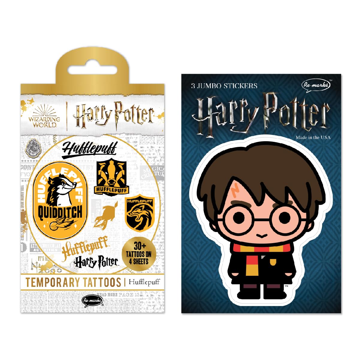 Amazon.co.jp: ハリー・ポッターのタトゥーシールとジャンボステッカー