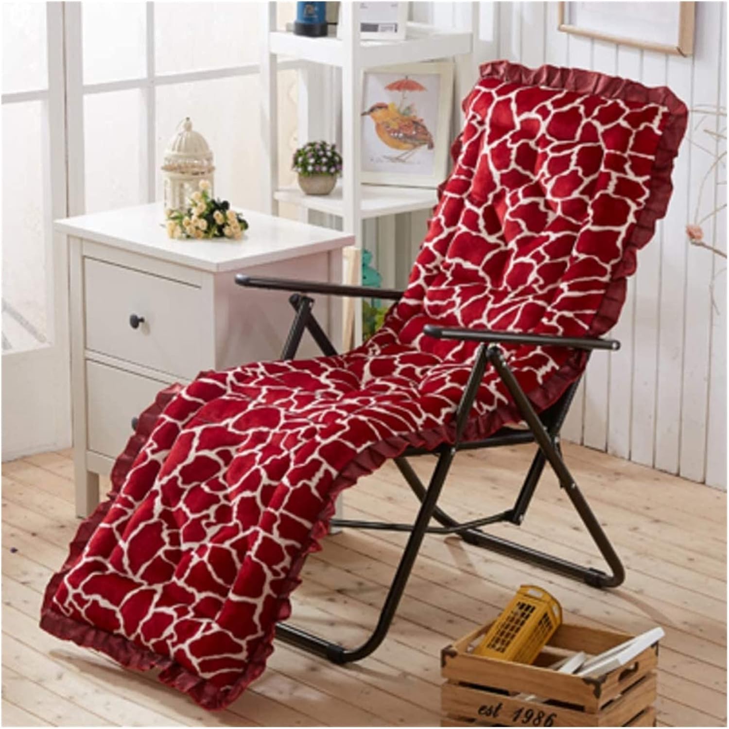 Wooden Lounge Chair Cushion, Chaise Lounge Cushion, Sun Lounger Cushion, Recliner