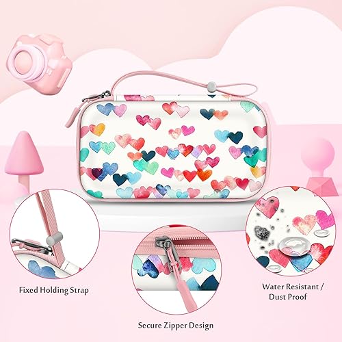 Miniatura 5 de Fintie Funda para cámara infantil compatible con ESOXOFFORE, MINIBEAR, Dylanto, WEEFUN y más cámara instantánea para cámaras de video digitales para