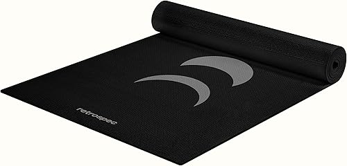 Retrospec Pismo - Esterilla de yoga con correa de nailon para hombres y mujeres, tapete de ejercicio antideslizante para yoga, pilates,