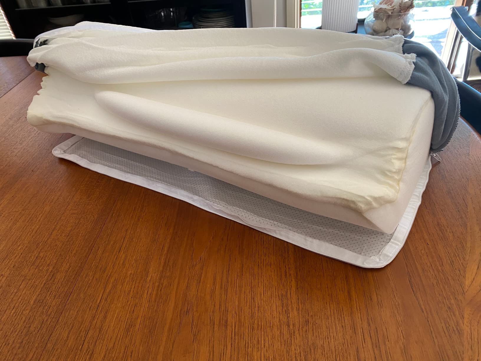 EEVIRA 4pc Orthopedic Bed Wedge Pillow Set, Wedge Pillows for Post