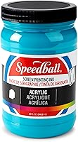 Vista 23 de Speedball 004657 Tinta acrílica para serigrafía, 32.0 fl oz, 32 onzas líquidas, color negro