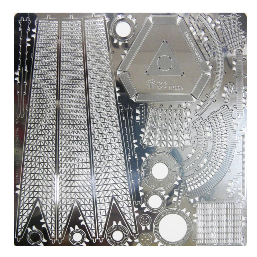 Amazon | テンヨー(Tenyo) メタリックナノパズル 文化・科学・建物