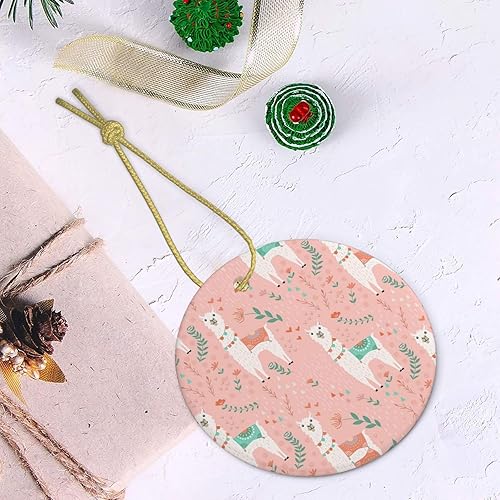 Miniatura 5 de Artisan Made, Ceramic Christmas Ornaments - Unique Design and Elegant Styling for Festive Joy, Holiday Charm Pink Camel Cactus