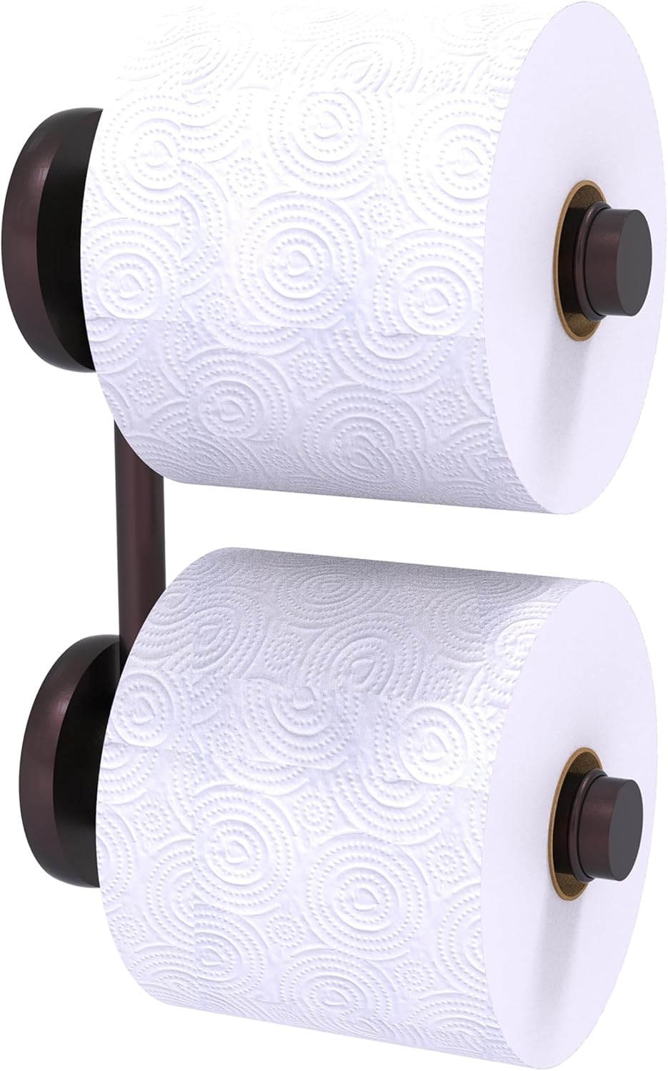 Allied Brass P1000-24-RR-2 Prestige Skyline Collection 2 Reserve Roll Toilet Paper Holder, Antique Bronze