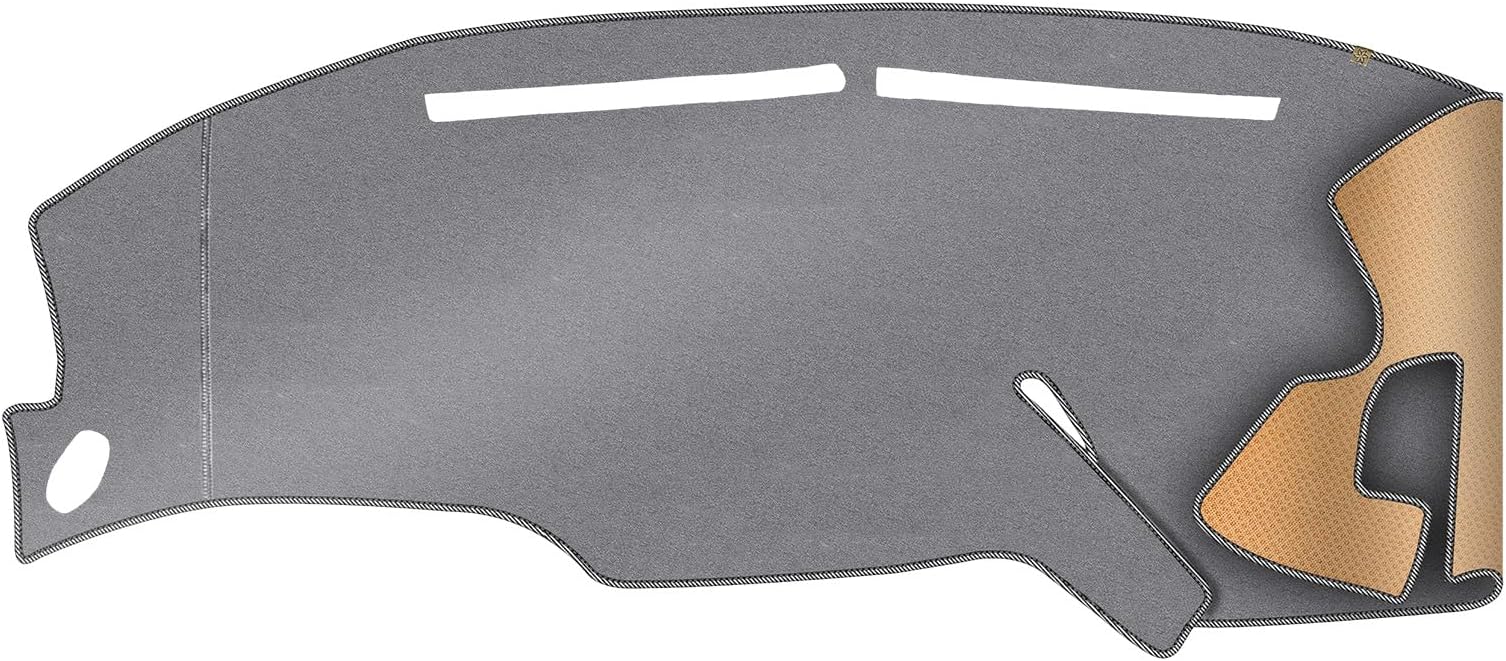 Dashboard Cover Dash Mat Fit for 2003-1997 Fo-rd F-150,1999-1998 F-250,02-97 Expedition Car Dash Board Mat Anti-Glare Carpet,Non-Slip Pad Sunshield Protector (Grey)