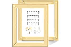 2-Piece Set Professional Canvas Stretcher Bars 16" x 20" - DIY Canvas...