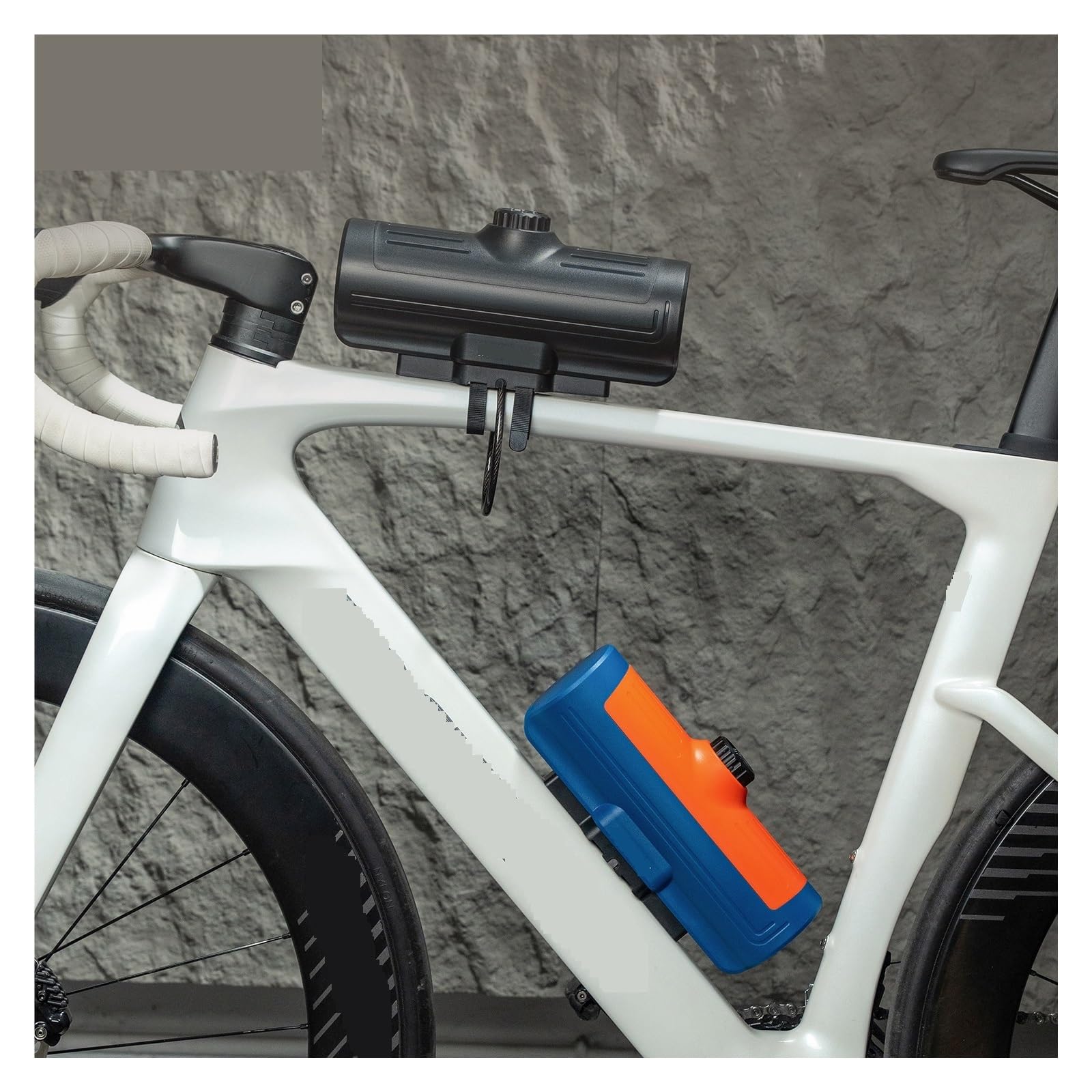 Bolsa for bicicleta de gran capacidad, caja de almacenamiento con contraseña de 0,7l, bolsa con carcasa dura, 1 unidad(Type B*1PC)