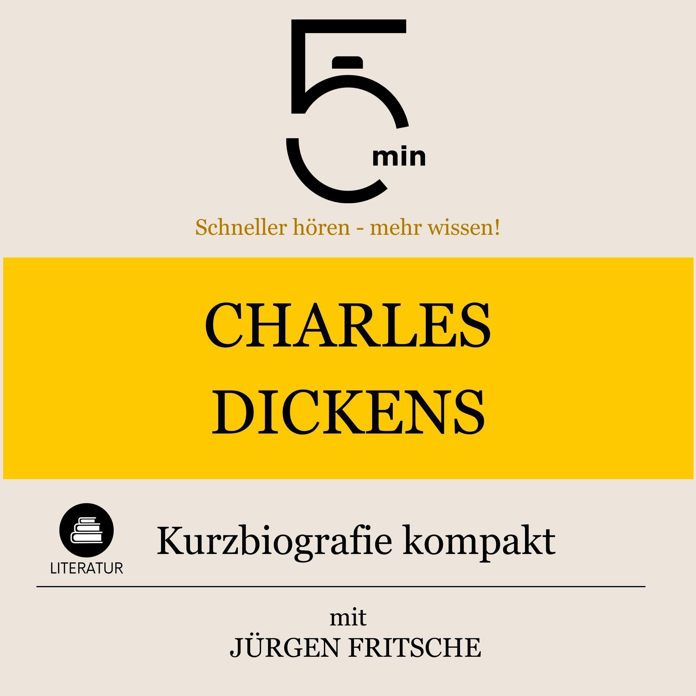 Cover art for Charles Dickens - Kurzbiografie kompakt