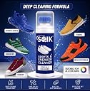 SQIK Professional Sneaker Cleaner 100ml | No Water Required | Instant Cleaning | Deep Cleaning Formula for Sports Shoes, Sneakers, Canvas, Fabric & Mesh Footwear | Suitable for All Colours gallery image
