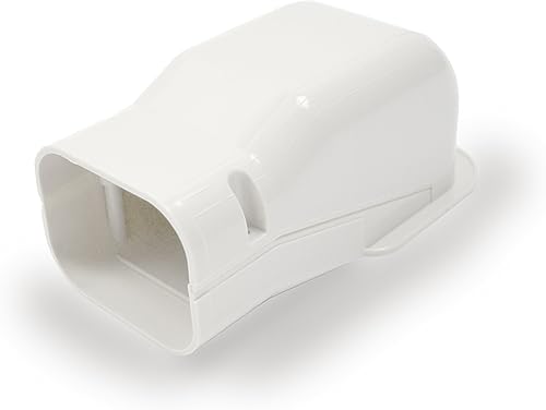 Miniatura 4 de Jeacent Kit de cubierta de tubería de PVC AC de 3 pulgadas de ancho y 11.3 pies para mini split, aire acondicionado central, bomba de calor