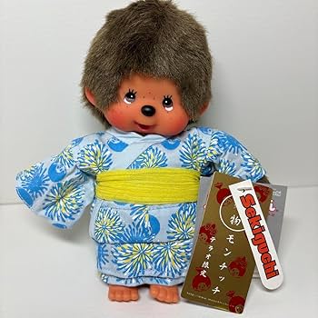 Amazon.co.jp: 浅草限定 浴衣 モンチッチ 男の子 monchhichi 183