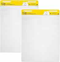 Amazon.co.jp: ポストイット イーゼルパッド 付箋 壁掛 白方眼