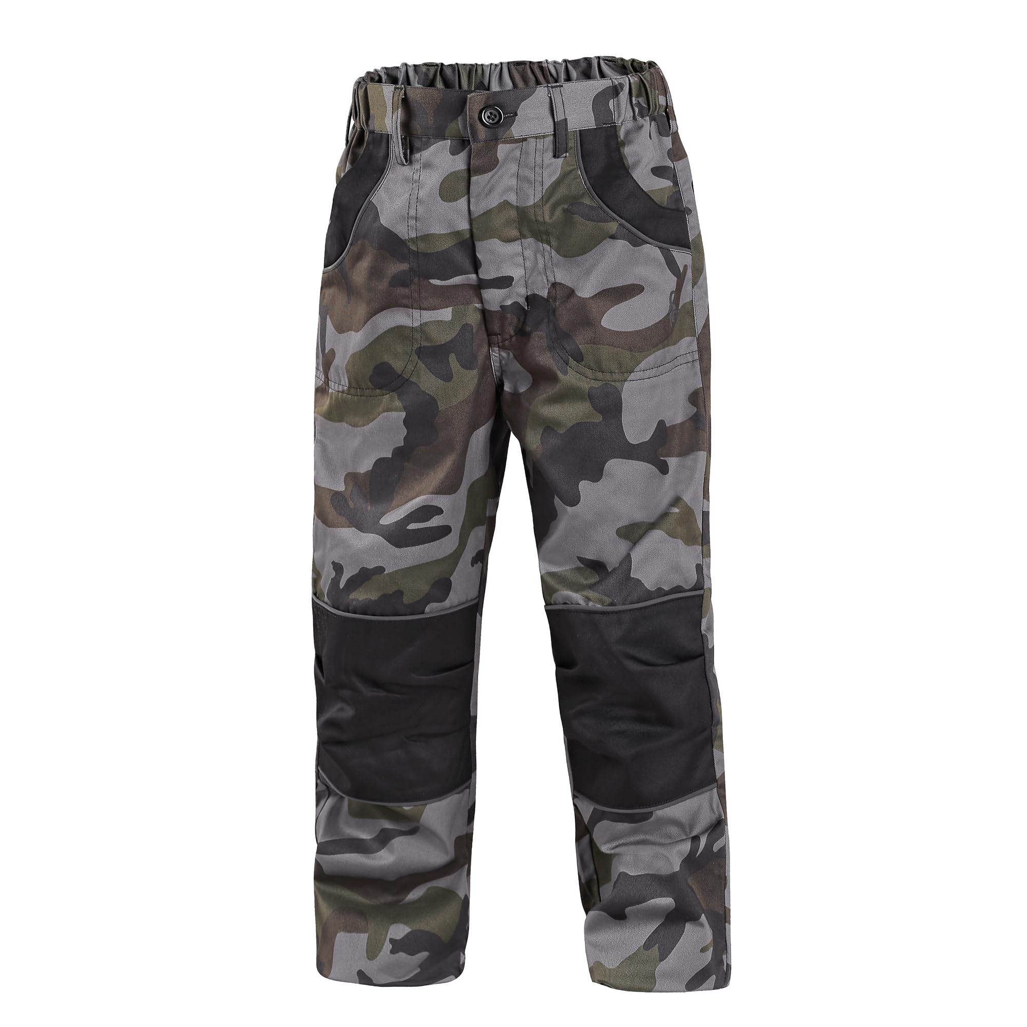 Salopette De Travail Enfant CXS Pinocchio/Woody/Camo - Pantalon Jardinage Robuste Pour Garçons