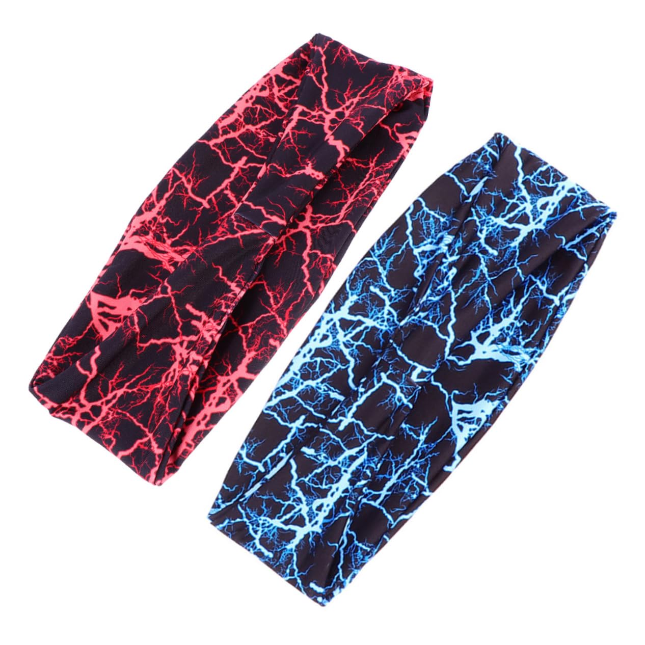 Toddmomy Cinturón Antitranspirante De Fitness Bandas De Cabello Delgadas Diadema Deportivo Diademas De Entrenamiento para Mujer Deportes Venda Spandex