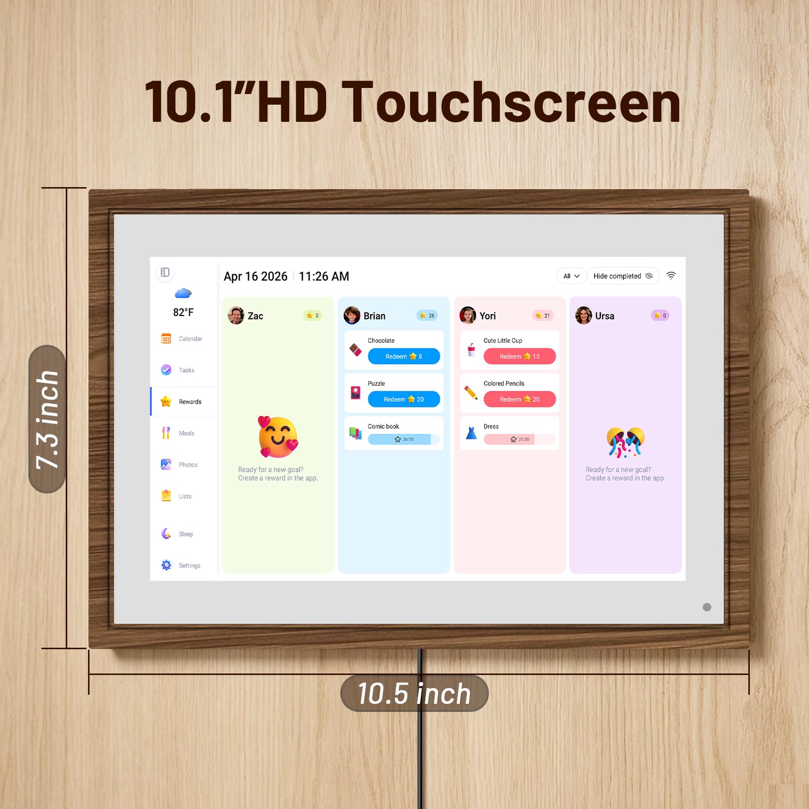 Digital Calendar Wall Touch Screen - No Subscription -7