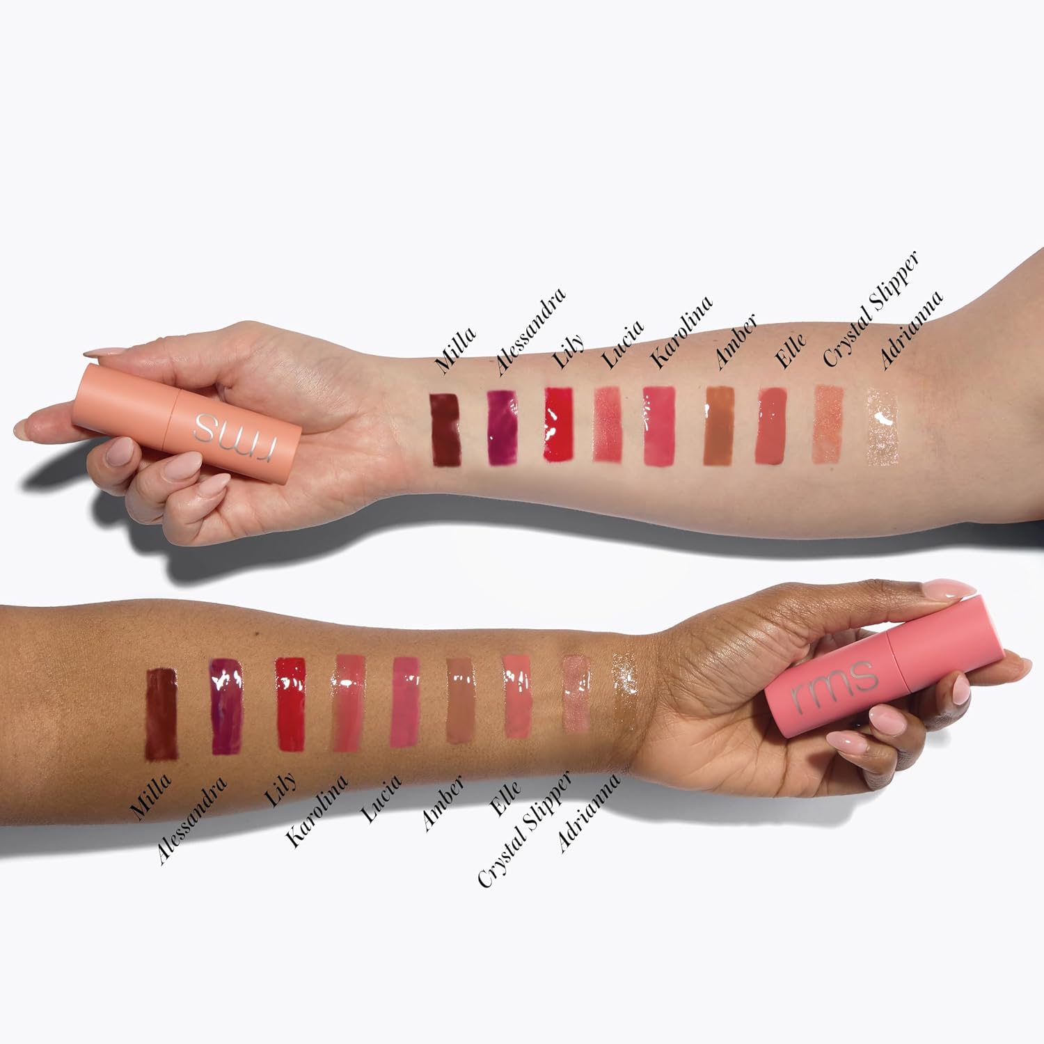 RMS Beauty Legendary Lip Oil – Hydrating Lip Gloss with Buildable Color, High Shine, Non-Sticky Finish, and Clean Ingredients – 8-Hour Moisture, Organic Jojoba & Bitter Cherry Seed Oil - Image 8