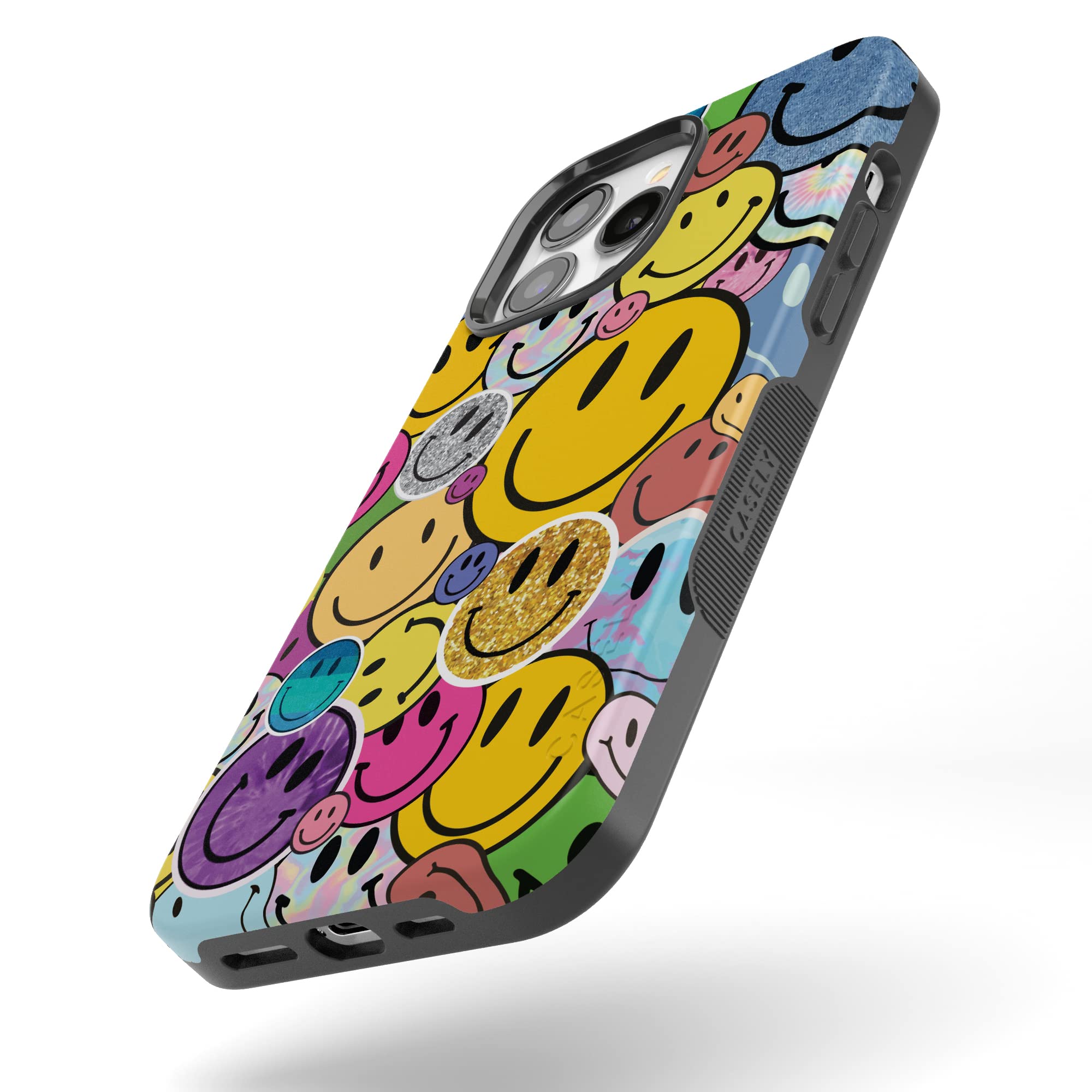 Casely iPhone 0 Pro com: Max Case Flowers of Field Smiley Smiles