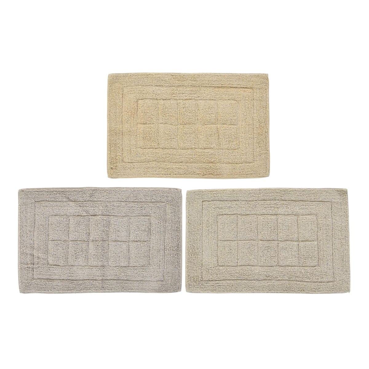 Tapis de bain DKD Home Decor en coton pour une sortie de douche chaleureuse