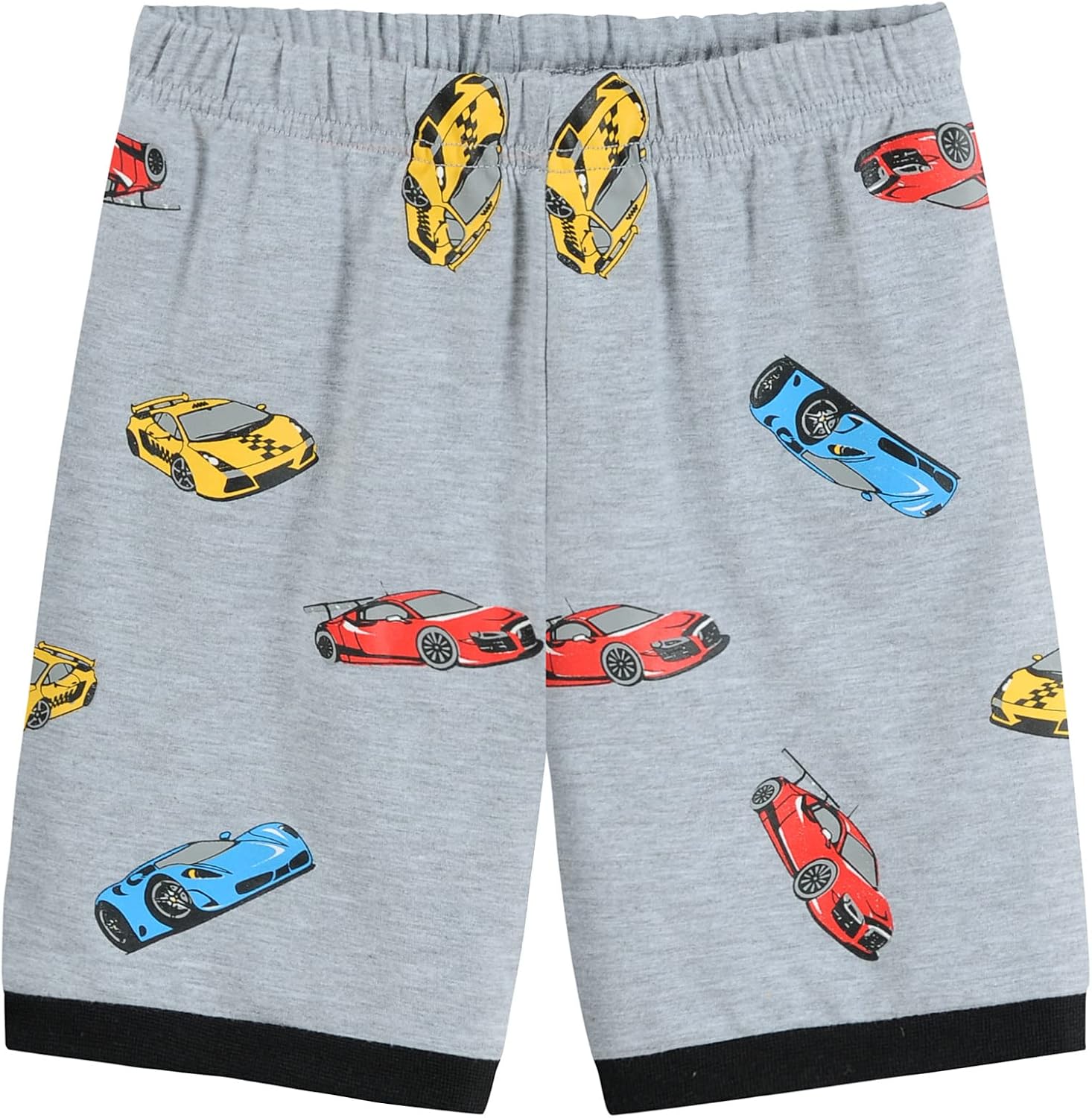DDSOL Toddler Boys Pajamas Summer Pjs Kids Short Sets Baby Sleepwear Truck Car Soccer Jammies 2-7 Years