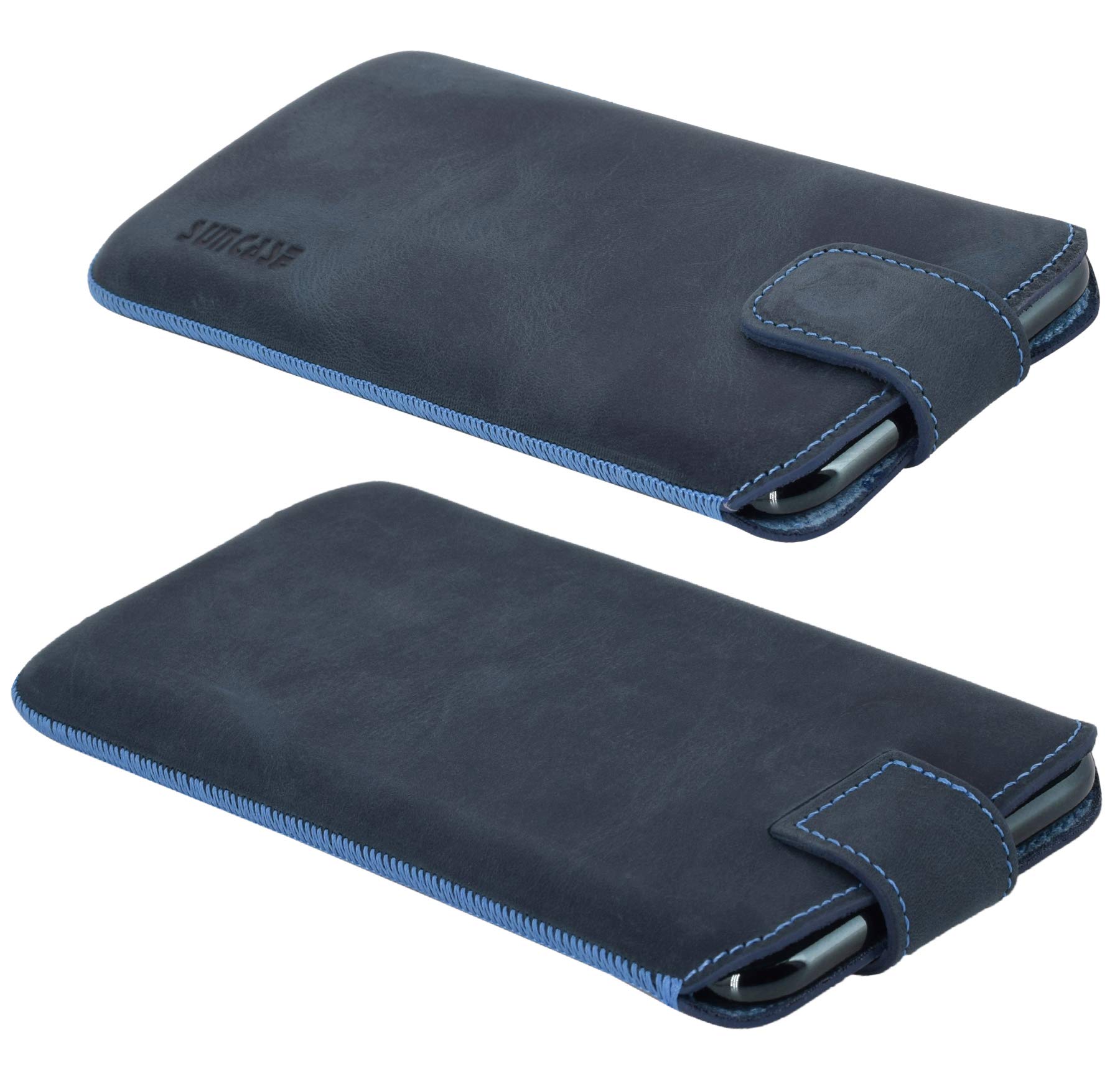 Suncase Etui Leder Tasche Schutzhülle Hülle Für Apple IPhone 16 Plus 6.7 Huelle Schutzhuelle Case
