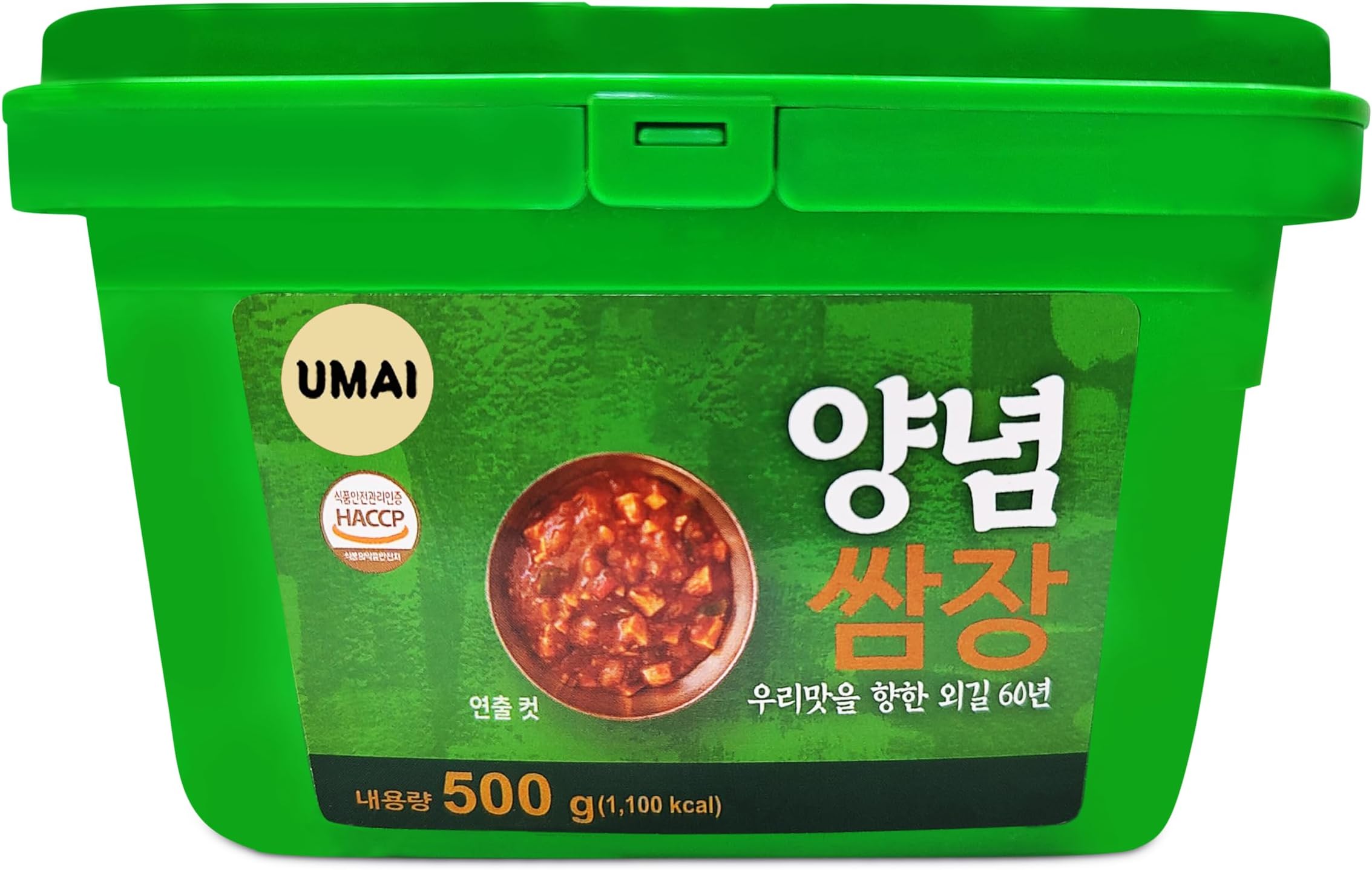 UMAI Ssamjang Paste 500g | Chilli Ssamjang Paste| Umami flavour | Product of Korea | Perfect ingredient for Korean, Chinese & Asian dishes