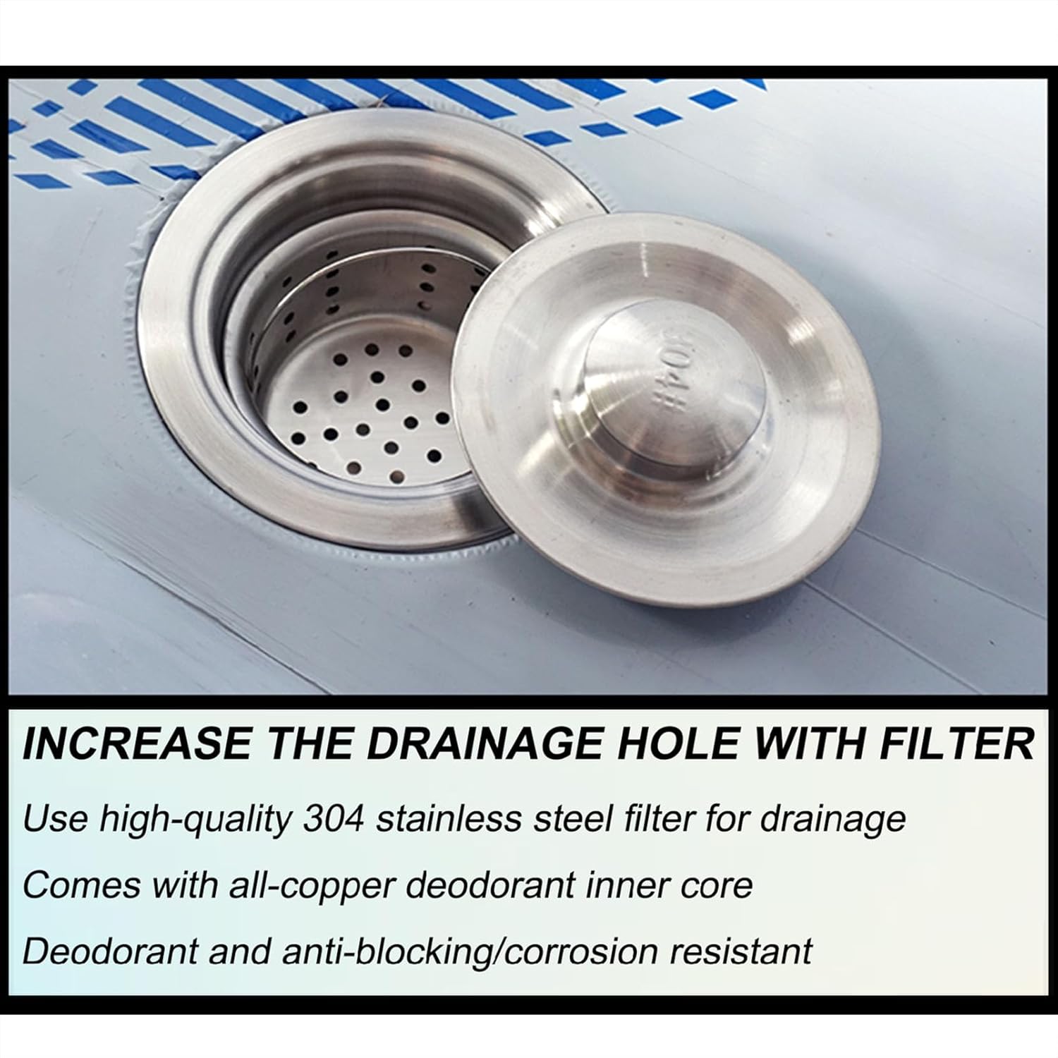 Stainless Steel Wall-Mounted Men's Flushing Urinal Trough with Drain Pipe - Ideal for Schools, Construction Sites, and Public Places - Large Outdoor Toilet Design