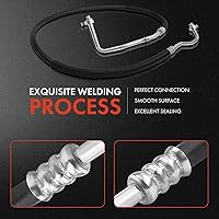 Vista 5 de A-Premium Conjunto de manguera de línea de descarga de A/C compatible con Chevrolet, modelos GMC, Express 1500/2500/3500/4500, Savana