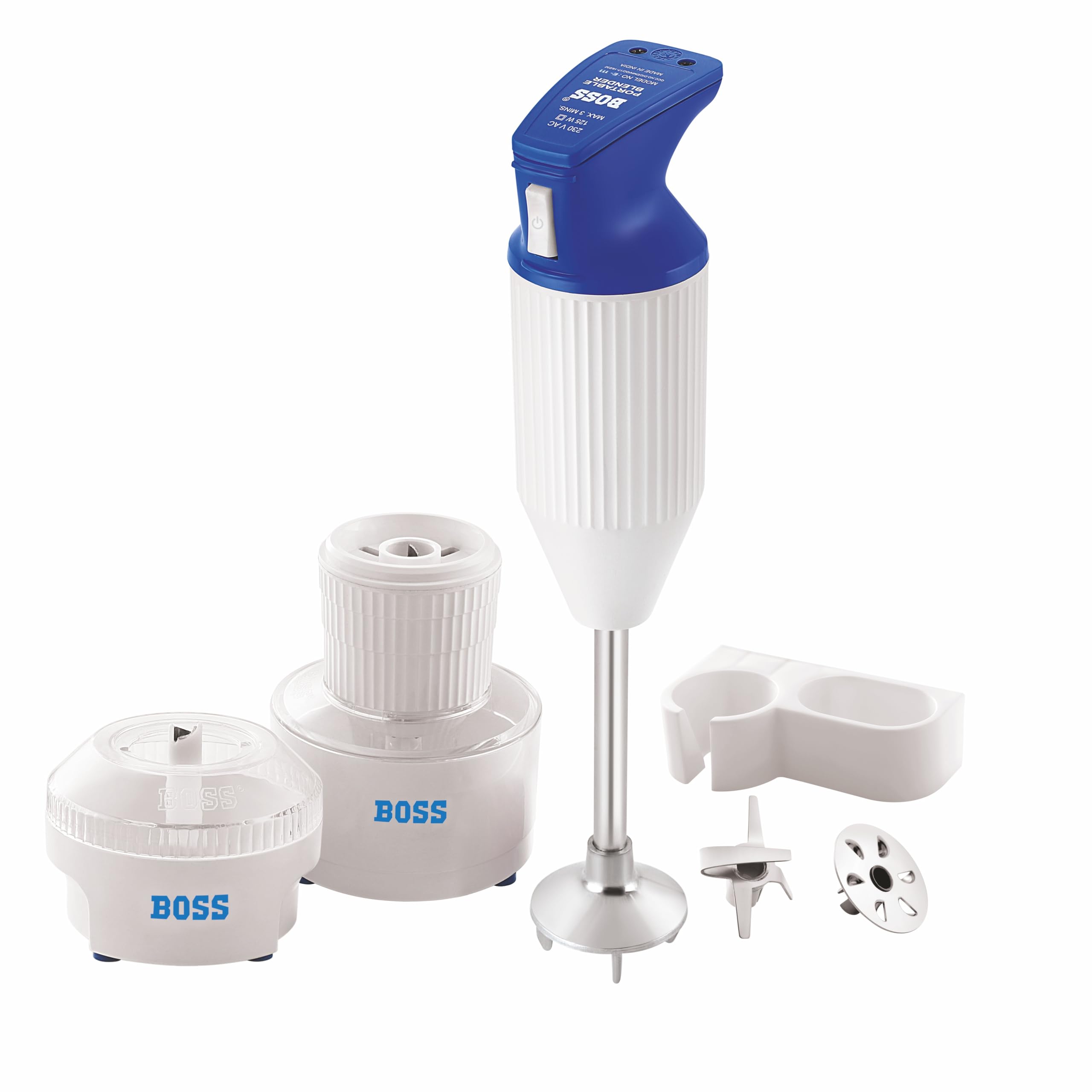Boss E113 180-Watt Hand Blender with Chutney and Chopper Attachments, Blue (B07NSSMCGL) Amazon Price History, Amazon Price Tracker