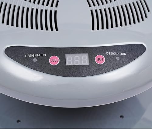 Miniatura 4 de Secador de uñas profesional, ventilador de uñas de 400 W, máquina secadora con inducción automática, viento cálido y frío, herramienta de manicura