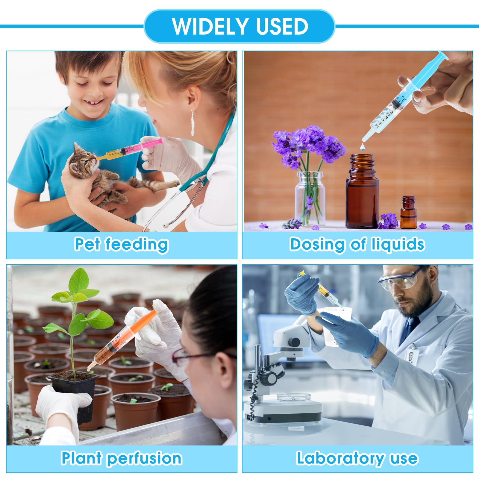 30 sztuk jednorazowych strzykawek 5 ml, strzykawka z tworzywa sztucznego, strzykawka do karmy bez igły, sterylne strzykawki do karmienia zwierząt, uzupełnianie płynów, 5 kolorów