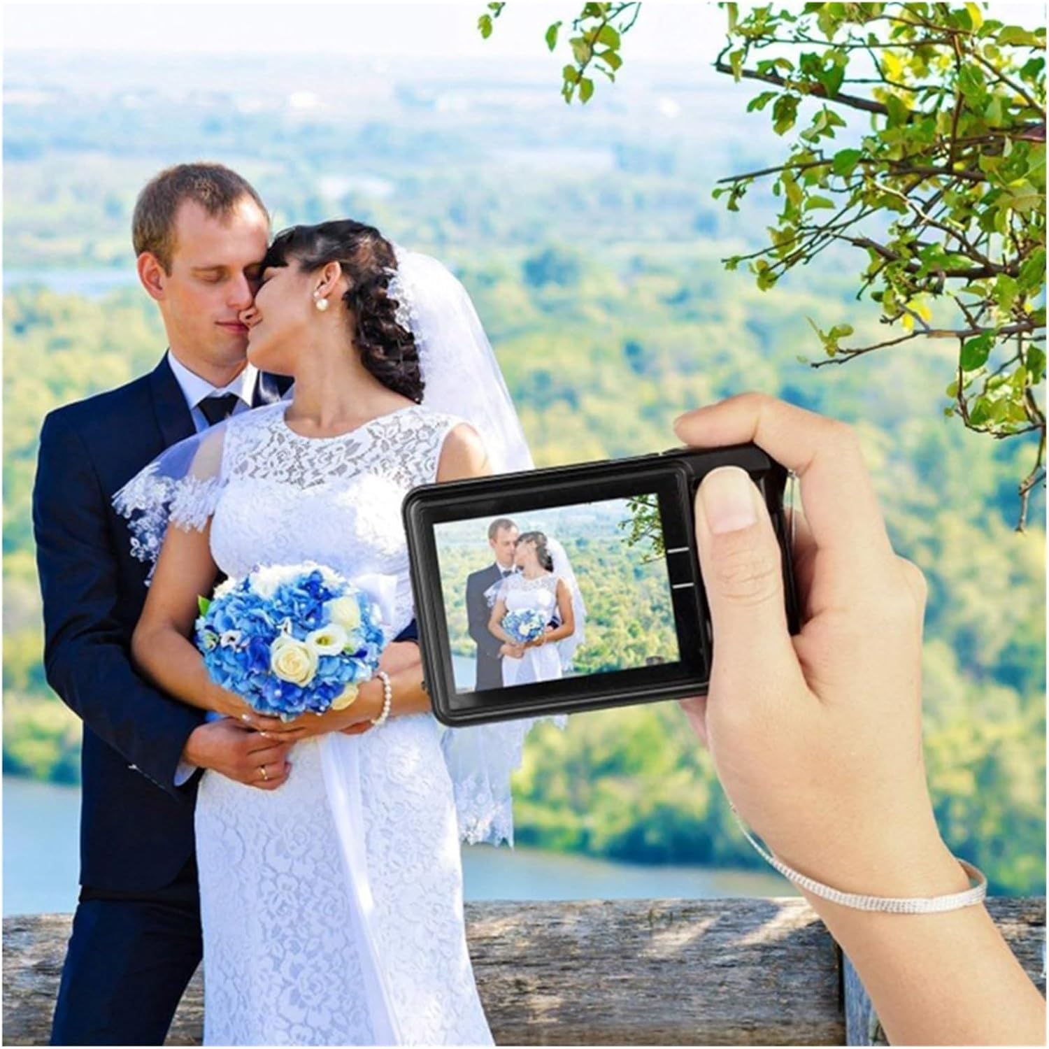 デジカメ ミニデジタルカメラ写真撮影用ヴィンテージコンパクトフォトレコーダー 2.7 "スクリーンポータブル DV Self