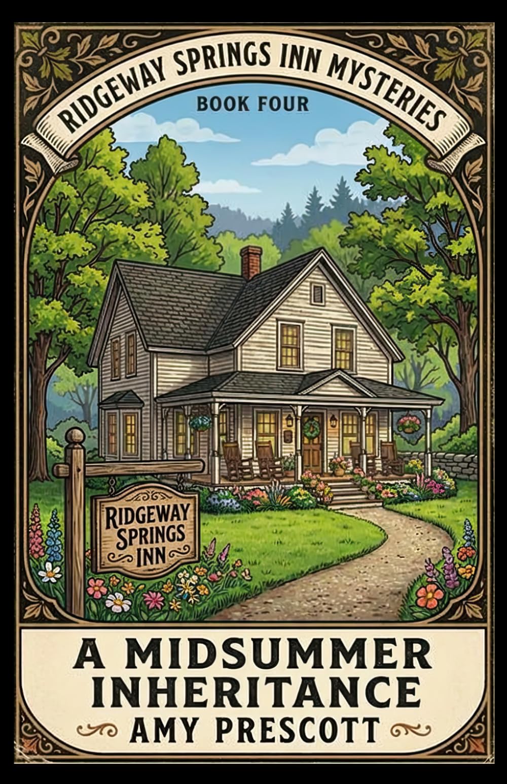 A Midsummer Inheritance: 4 (Ridgeway Springs Inn Mysteries)