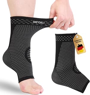 2 Piezas Doble Tobillera Estabilizadora,Tobillera Compresión,Tobilleras profesional para mujer y hombre,Tobilleras Deportivas Anti Ideales para Correr, Fitness, Futbol,M