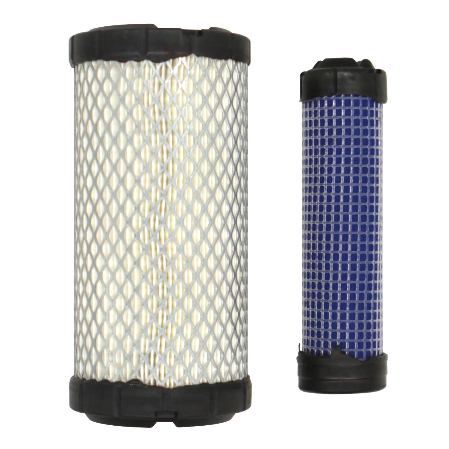 Ensemble de filtres à air compatibles avec Fleetguard AF25967 AF25550 compatible avec Donaldson P822686 P535396 compatible avec Baldwin RS3715 RS3930 compatible avec Bobcat 6673752 6673753