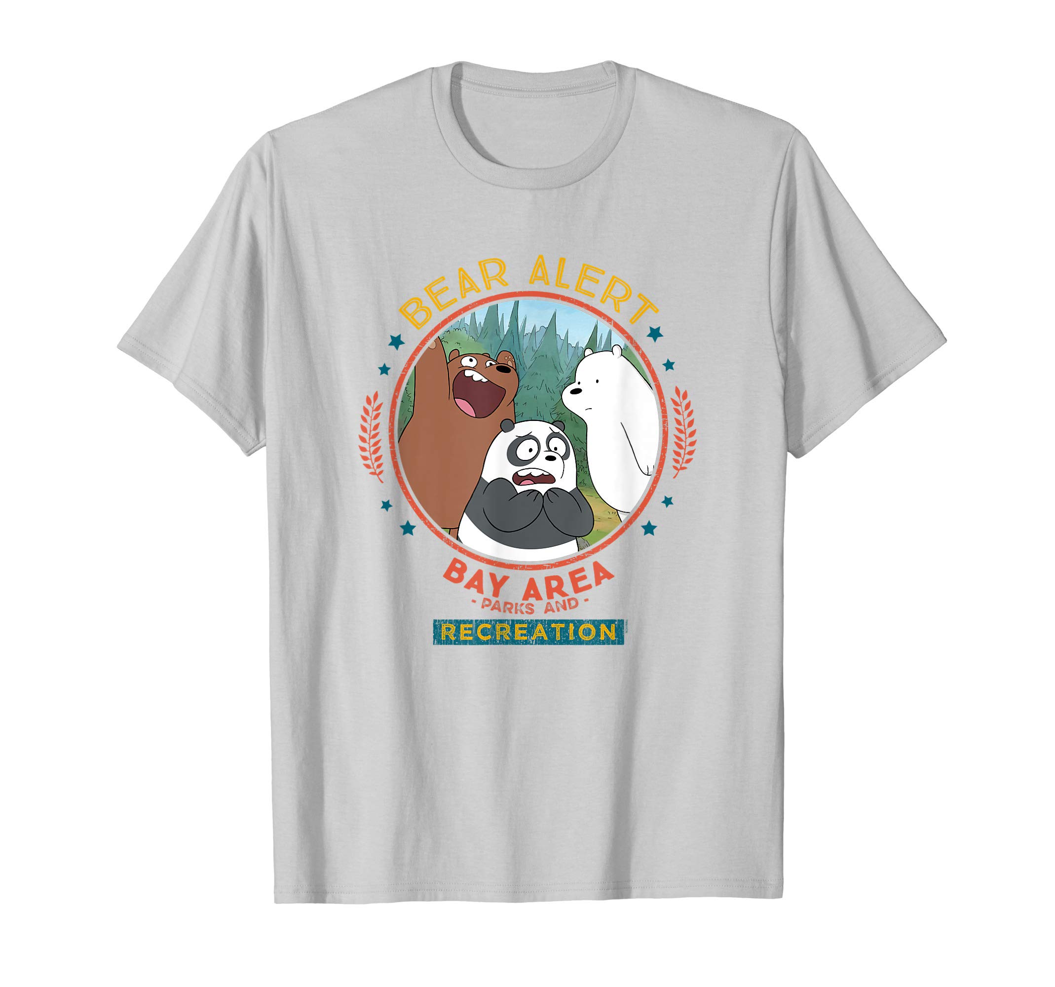 Cartoon Networkwe Bare Bears Bear Alert T Shirt T Shirtoeko