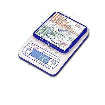 Eagle Digital Weight Machine for Kitchen with 7 kg Capacity, 1 g Accuracy, Tare Function, Kitchen Weighing Scale for Shop, Electronic Weight Machine Ideal for Health, Fish-Grocery Market, Restaurants