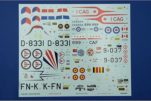 Miniatura 7 de Eduard Models F-104G NATO Fighter Edición Limitada Modelo Kit