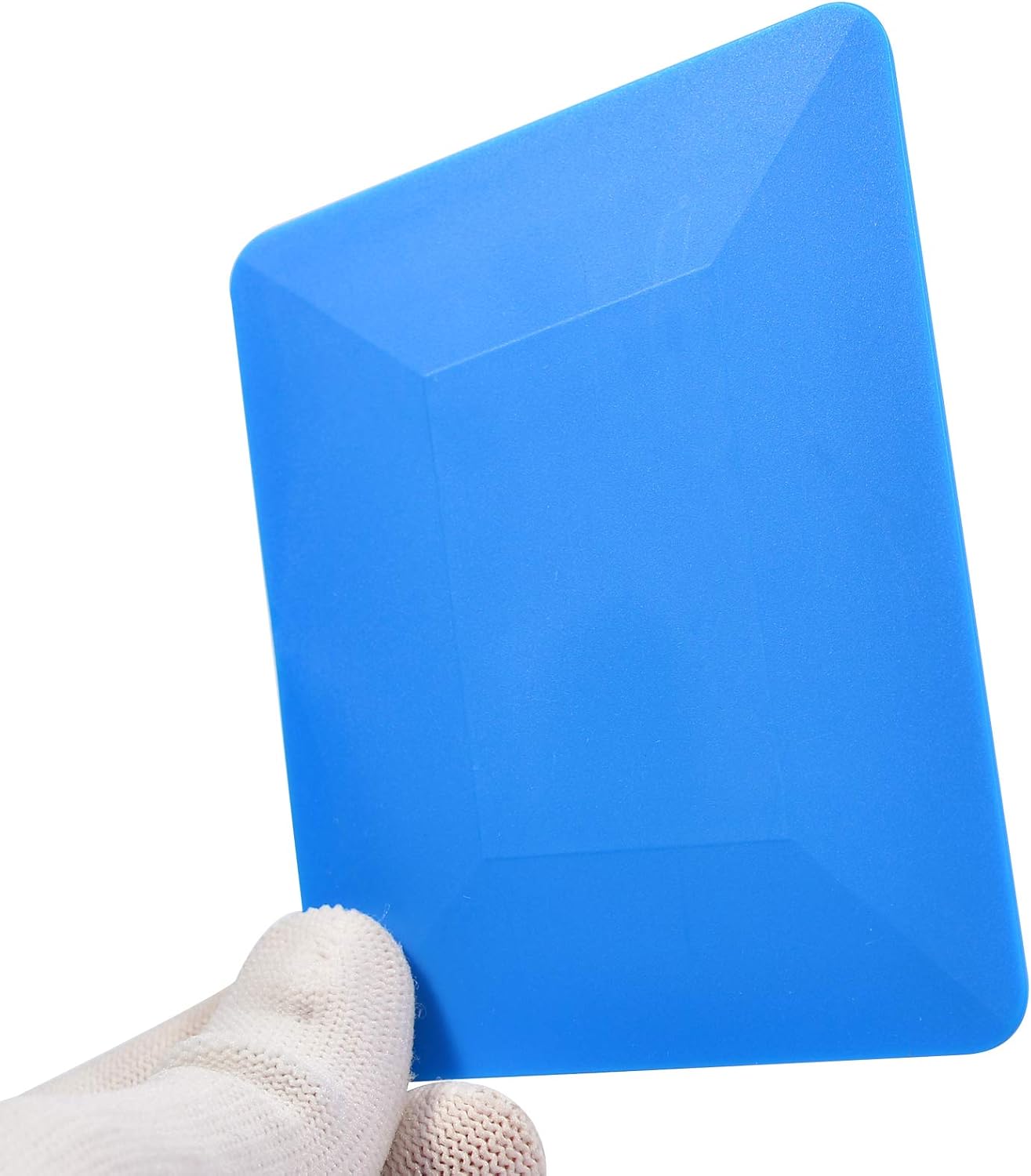 Car Soft Card Squeegee, Non-Stick Surface Vinyl Wrap Scraper, Tint Tool for Vehicle Window Body Tint Film Fitting Decal, 4-inch, 4 Pcs