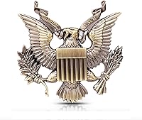 Vista 5 de Calcomanía de metal para emblema de coche del ejército de los Estados Unidos (color pistola)