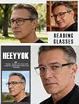 HEEYYOK Lunettes de lecture Femmes 1.50 Lecteurs carrés Lunettes pour femmes Dames Verres de lecture Lunettes de lecture Femmes Lecteur paquet de 4