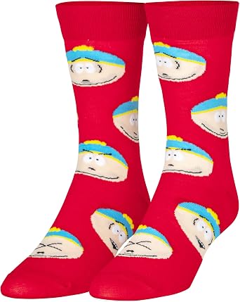 Crazy Socks Pop Culture Icon Novelty Crew Socks Large Funny Graphic Socks Gift for Men Women