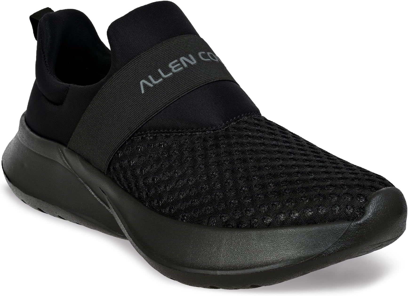 Allen CooperTraining,Atheletic,Gym,Sports Comfortable Extra Max Cusion with Memory Foam Insole,Anti Skid Tech Grip Walking Shoes for Men(06202 Black/Grey-Sizes 6,7,8,9,10)