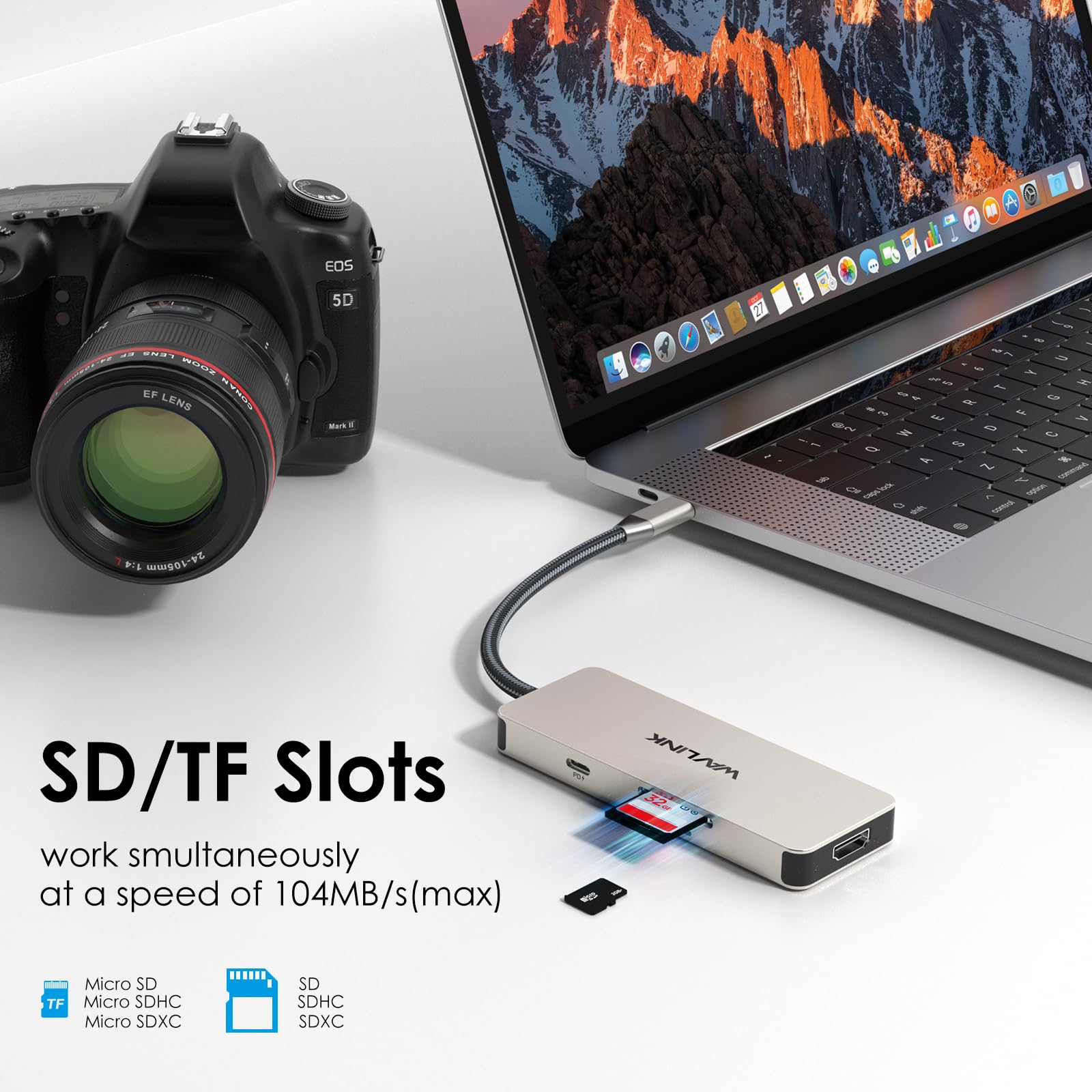 Amazon.co.jp: WAVLINK 7-in-1 USB Cドッキングステーション、マルチ